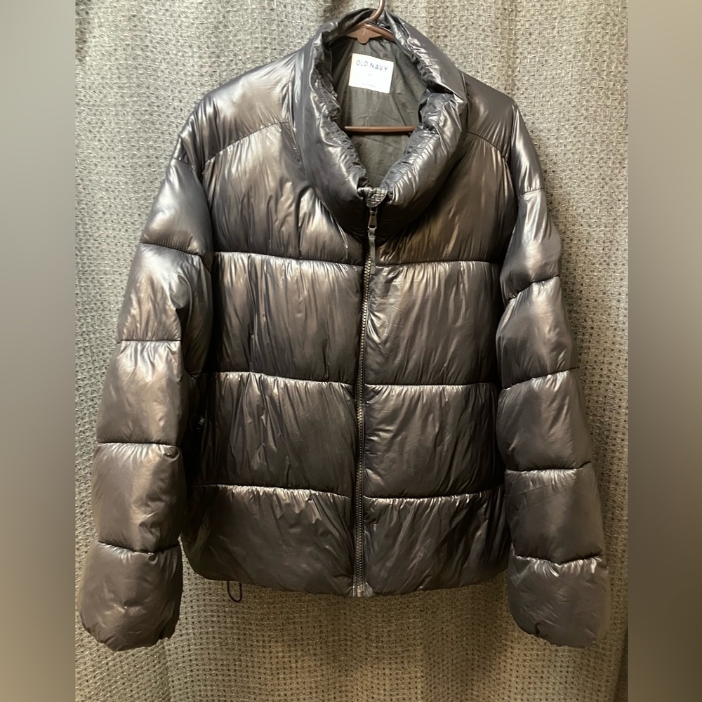 Old Navy Black Coat- Women's 4X - Picture 1 of 6